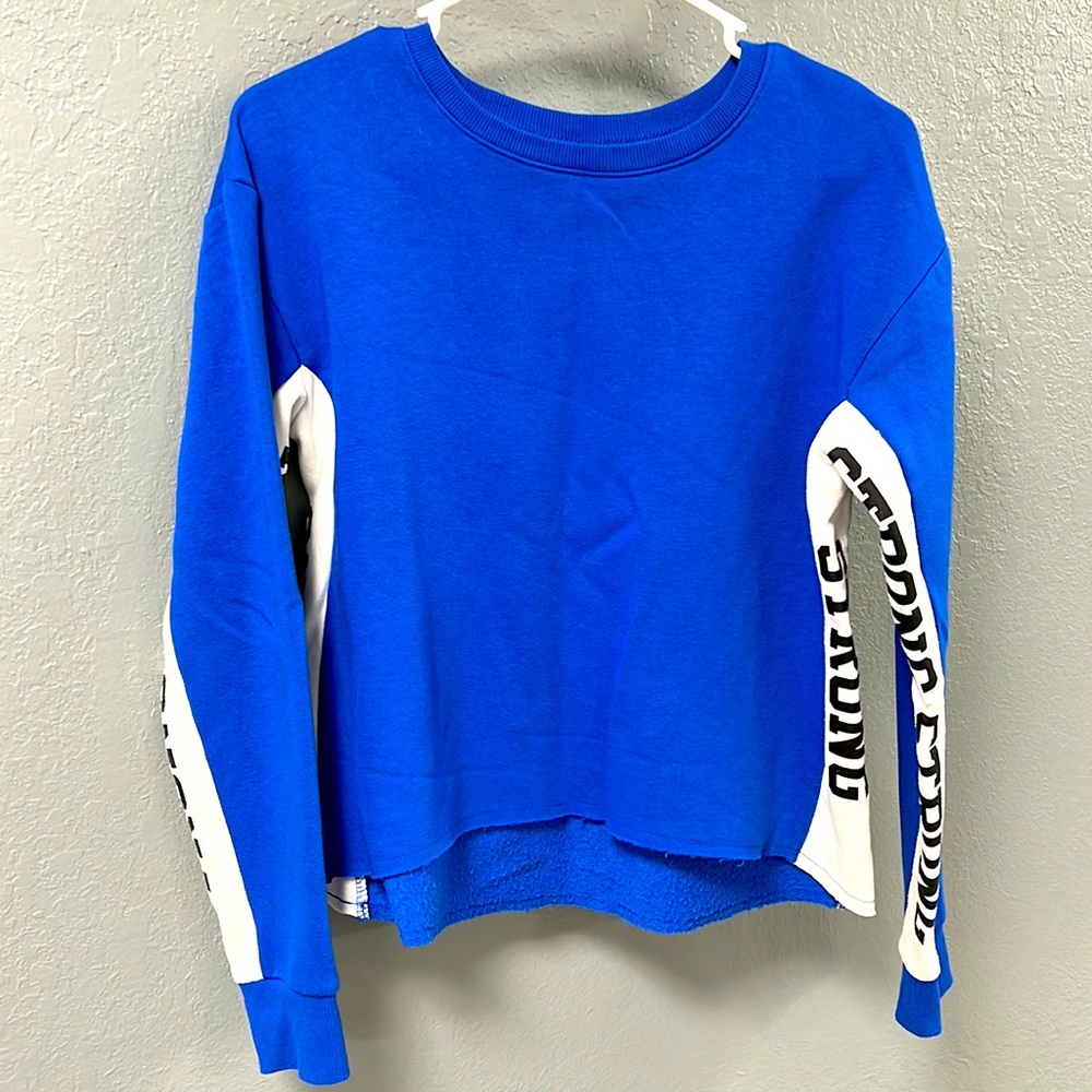 Girls Crop Sweatshirt